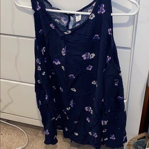 Work blouse tank top